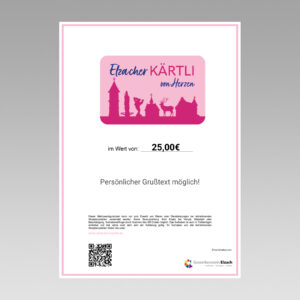 Elzacher Kärtli Download (Pink)