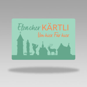 Elzacher Kärtli Gutscheinkarte (Grün)